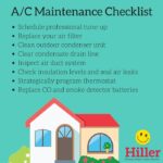Air Conditioning Maintenance Checklist for Spring and Summer | Hiller